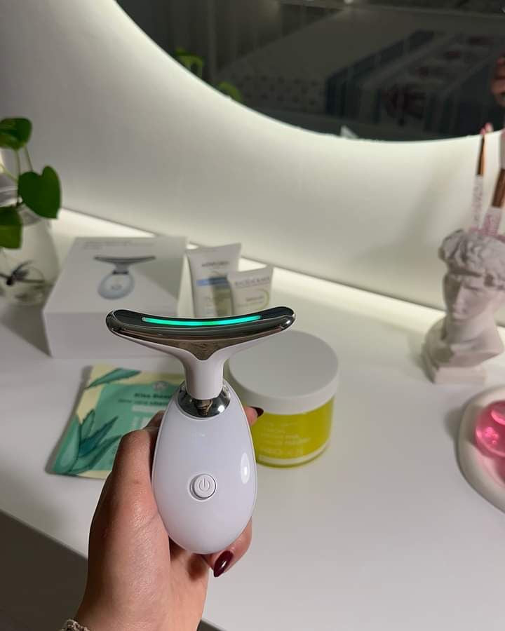Masajeador con luz led