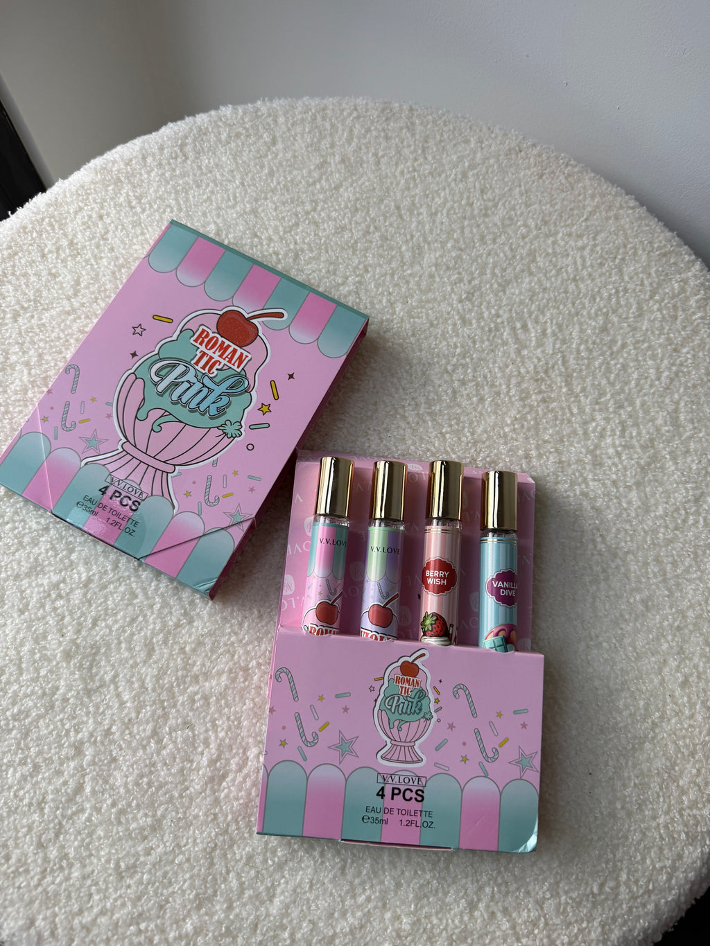Set lociones pastelito